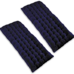 Zento Camping Cot Mattress Foam Pad for Adults -C Thick Soft Ultra Comfort Sleeping Pad for Traveling Hiking Outdoor or Indoor Use -C Lightweight Easy to Carry Foldable Waterproof Adult Cot Mattress