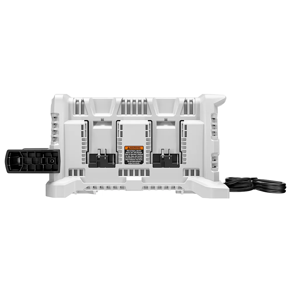 HART 20-Volt Lithium-Ion 4-Port Fast Charger (2) 20-Volt 2ah Lithium Ion Batteries