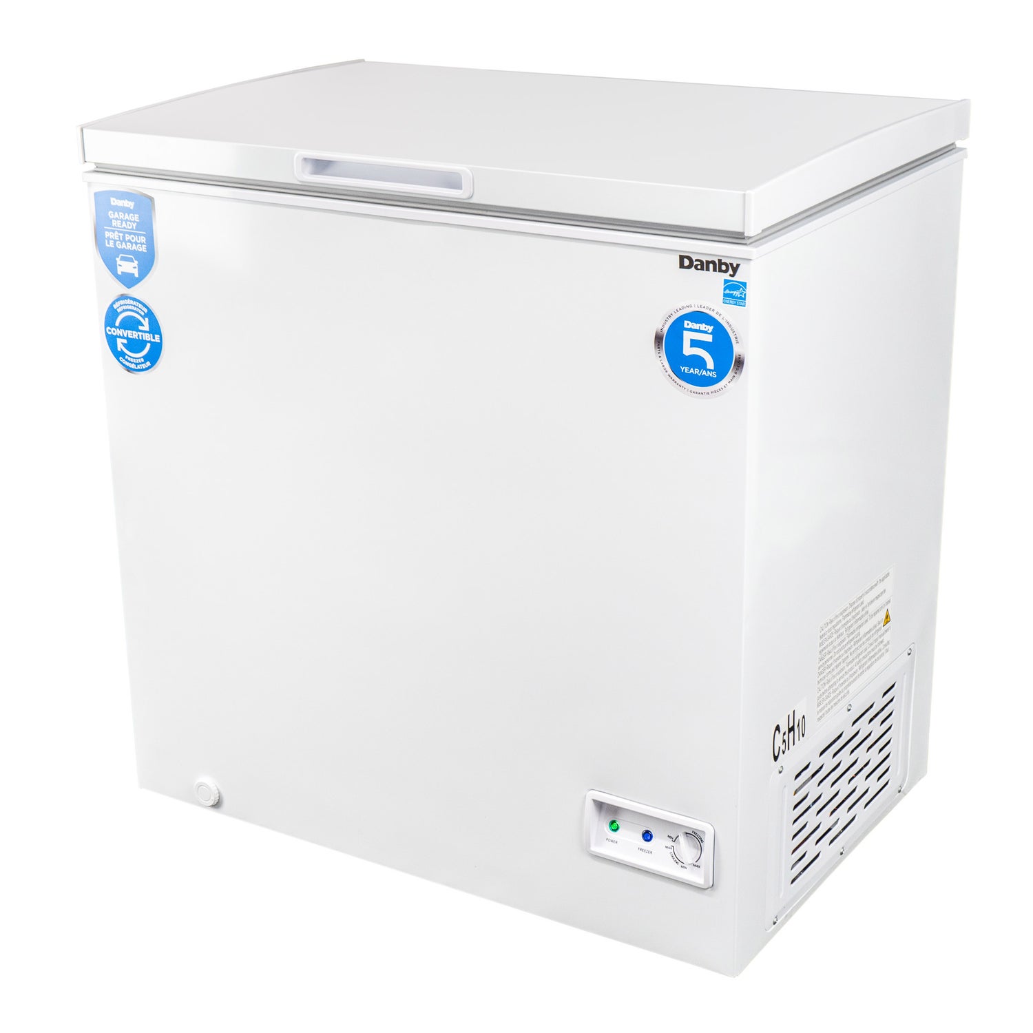 Danby 7 cu ft. Convertible Chest Freezer or Refrigerator with 5 Year Warranty