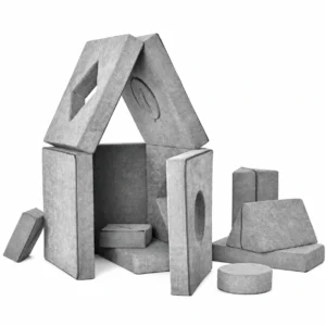 Yourigami 12-piece Kid's Convertible Play Fort