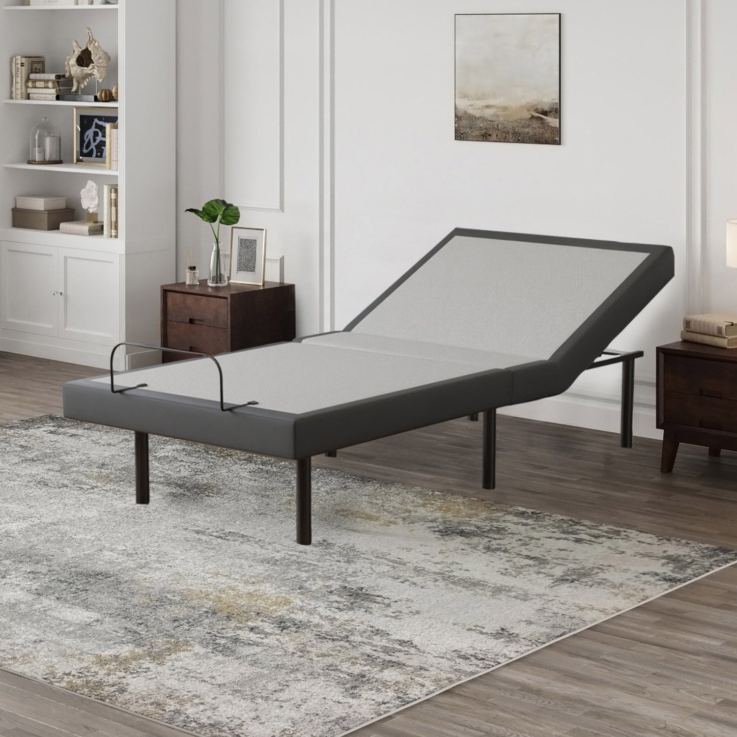 GhostBed Luxe II 35.6 cm (14 in.) Gel Memory Foam Mattress with Adjustable Base
