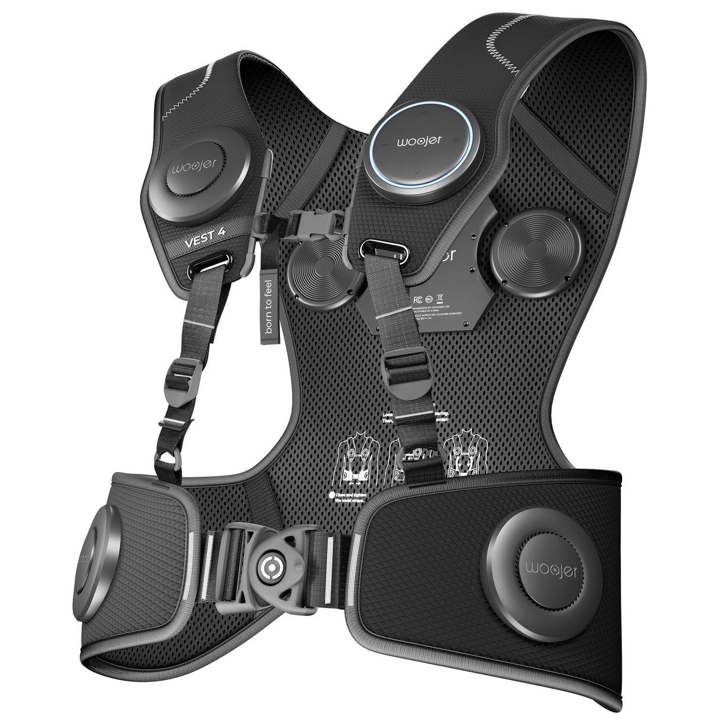 Woojer High-Fidelity Haptic Vest 4