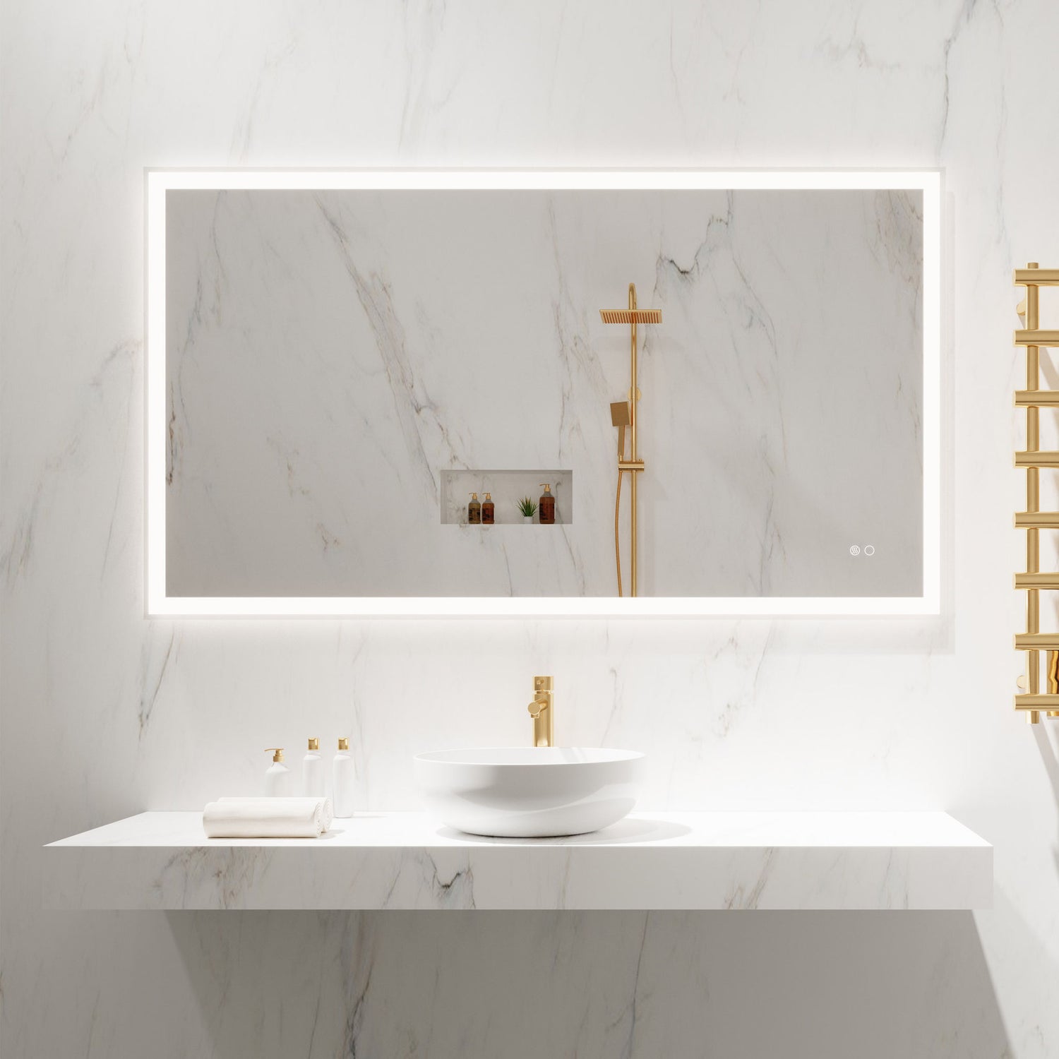 Paris Mirror Koss LED Lighted Mirror