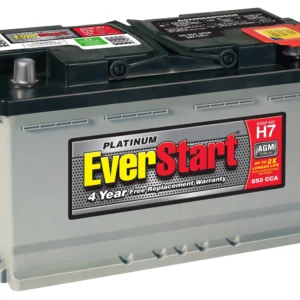 EverStart Platinum BOXED AGM Automotive Battery, Group Size H7 12 Volt, 850 CCA