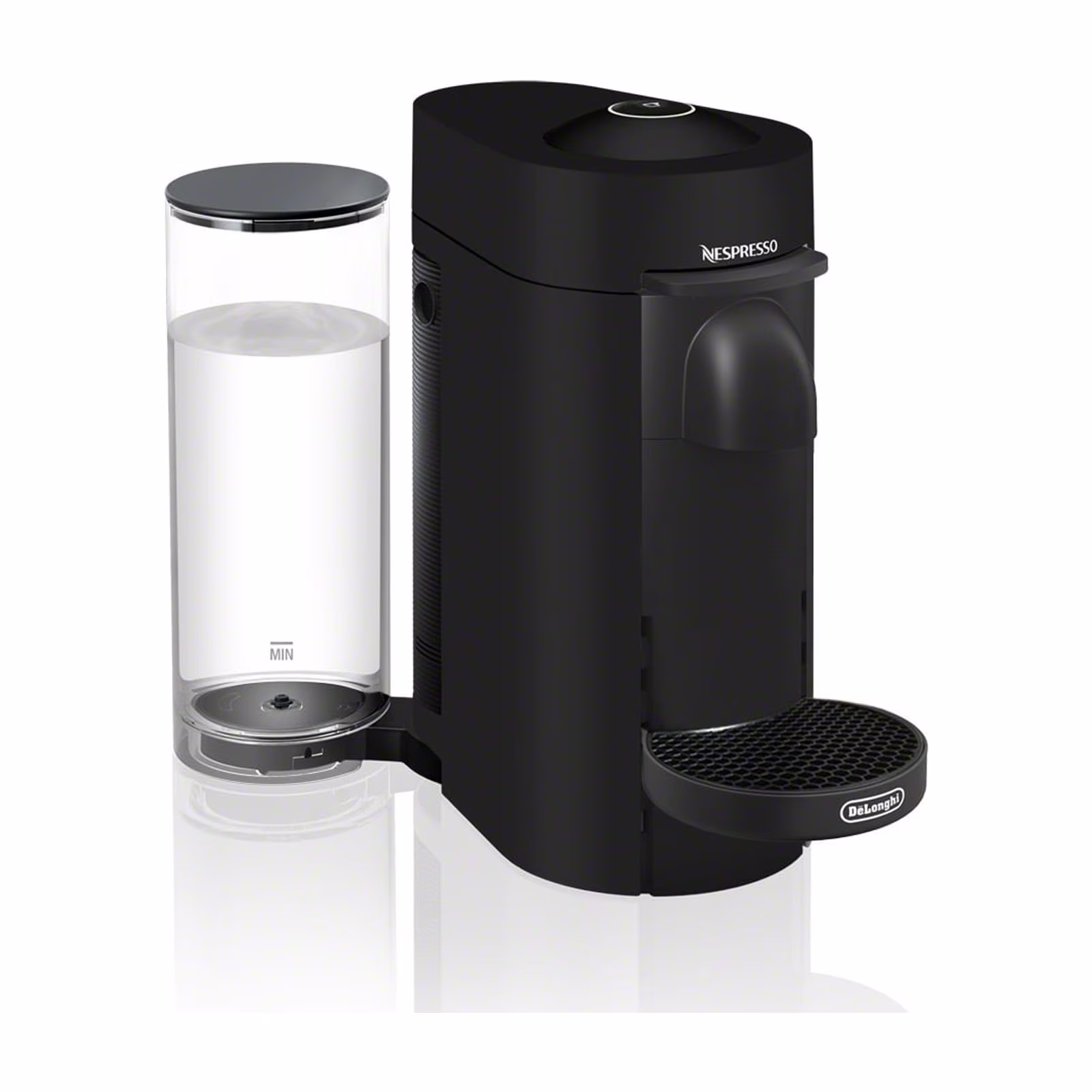 Nespresso New Vertuo Plus Deluxe Coffee and Espresso Machine by De'Longhi, Black, Single-Serve Brewers