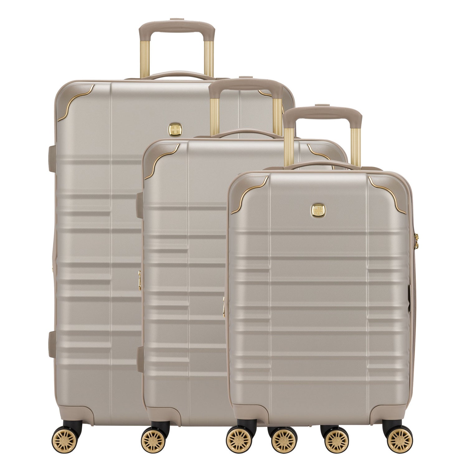 Swissgear 3-Piece Hardside Spinner Luggage Set