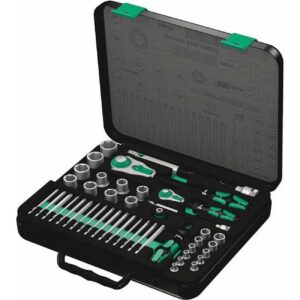 Wera Zyklop Metric 1/4- & 1/2" Drive Speed Ratchet Socket/Bit Set (43-Piece Set)
