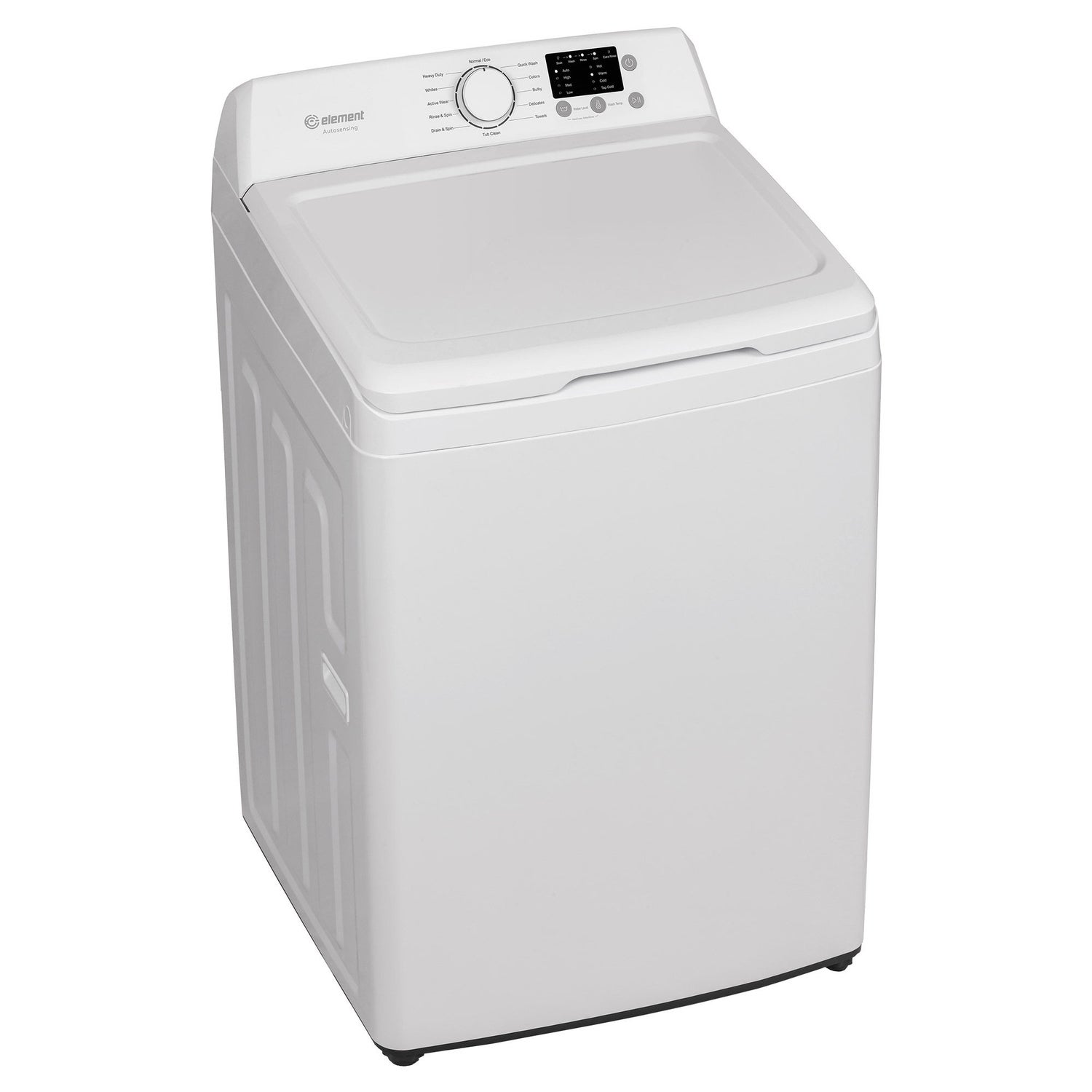Element 4.5 cu ft. White Top Load Washer With Auto Sensing Water Tub