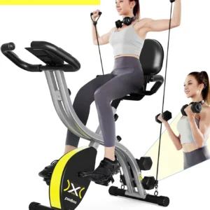 Pooboo Exercise Bikes 16 Levels Magnetic Resistance Stationary Bike Workout Cycling