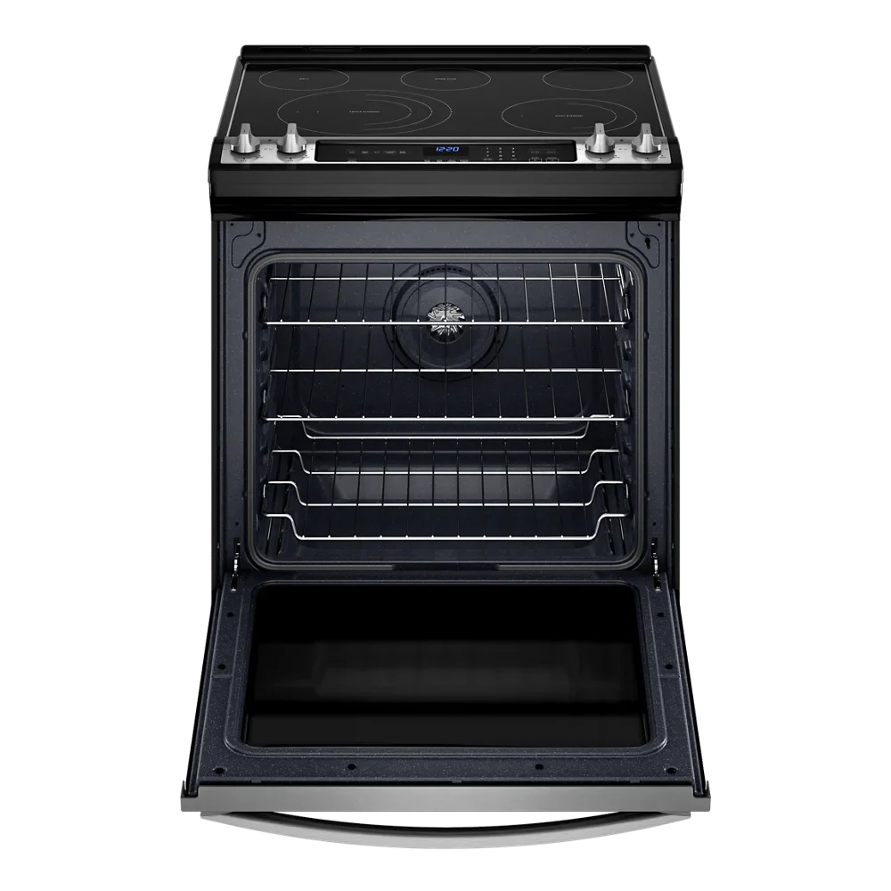 Whirlpool Wee745h0l 30" Wide 6.4 Cu. Ft. Slide In Electric Range - Stainless Steel