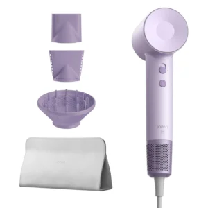 Laifen SE Hair Dryer with 3 Nozzle Attachments and Storage Bag