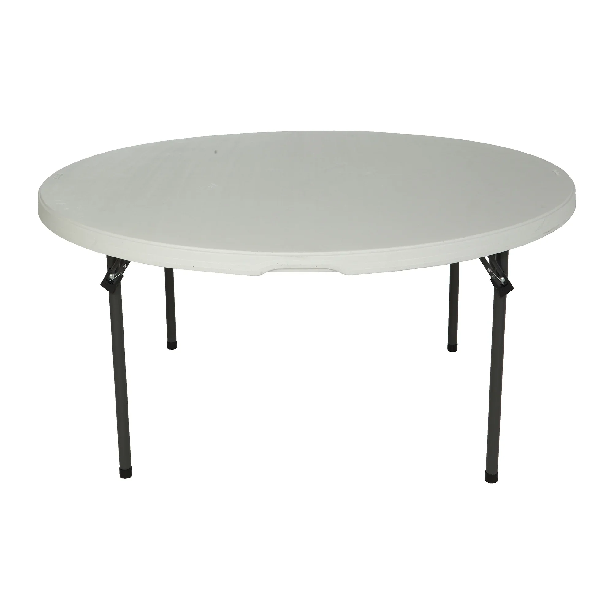 Lifetime 60 inch Round Folding Table, Indoor/Outdoor Commercial Grade, Almond (280435)