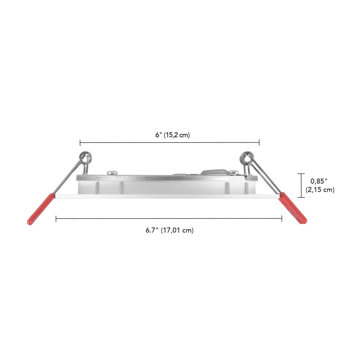 Globe Electric 3 CCT Integrated Slim Recessed Light Kit, 12-pack