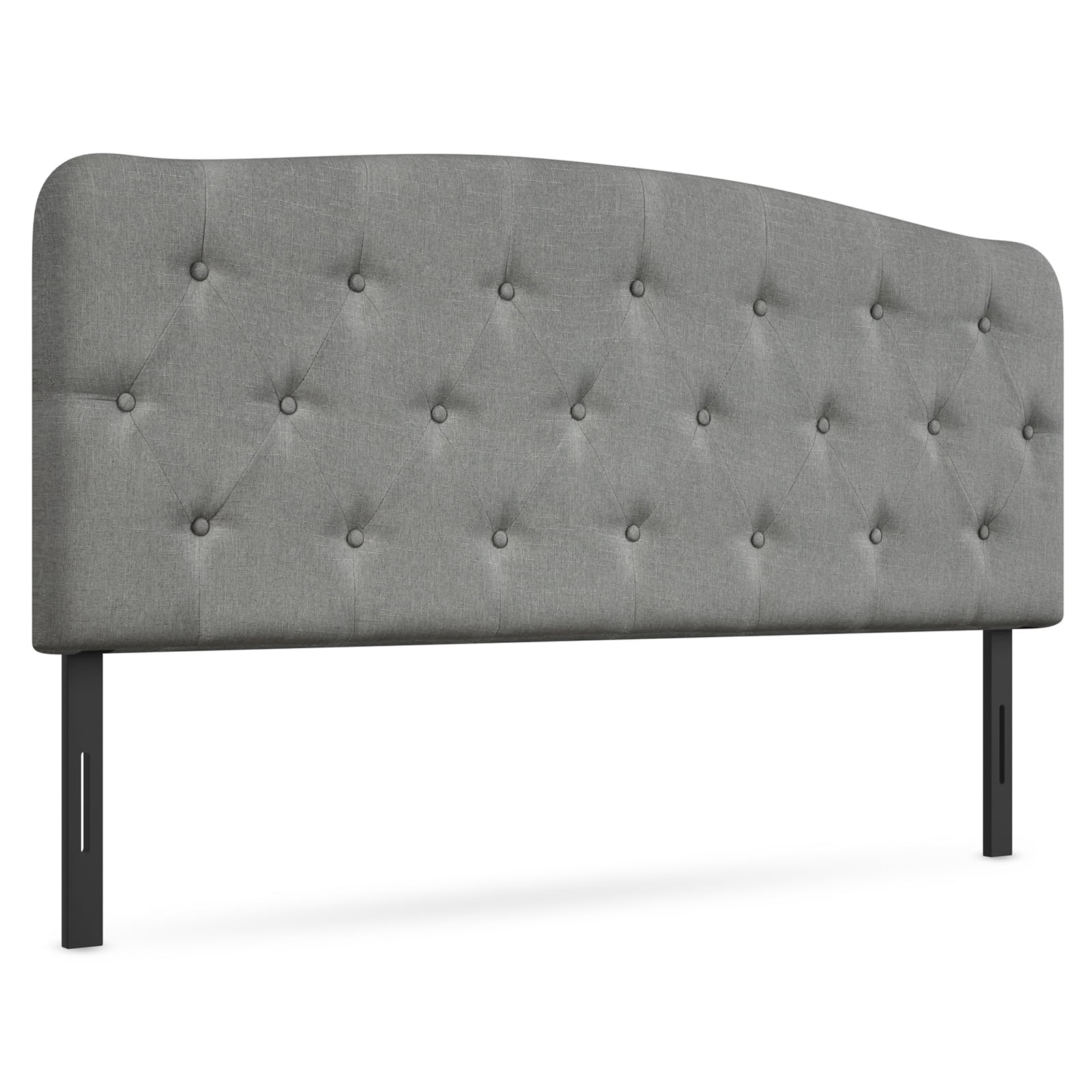 Patiojoy Tufted Upholstered Full Size Headboard Adjustable Height