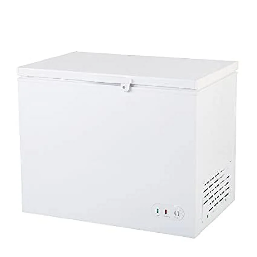 Maxx Cold Chest Freezer with Solid Top, 50"W, 12.7 cu. ft. Storage Capacity, Locking Lid, Garage Ready, in White (MXSH12.7SHC)