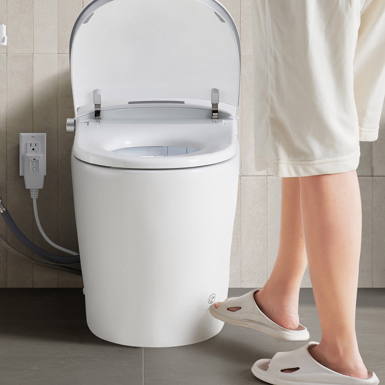 OVE Decors Monroe Smart Bidet Toilet with Built-in Tank