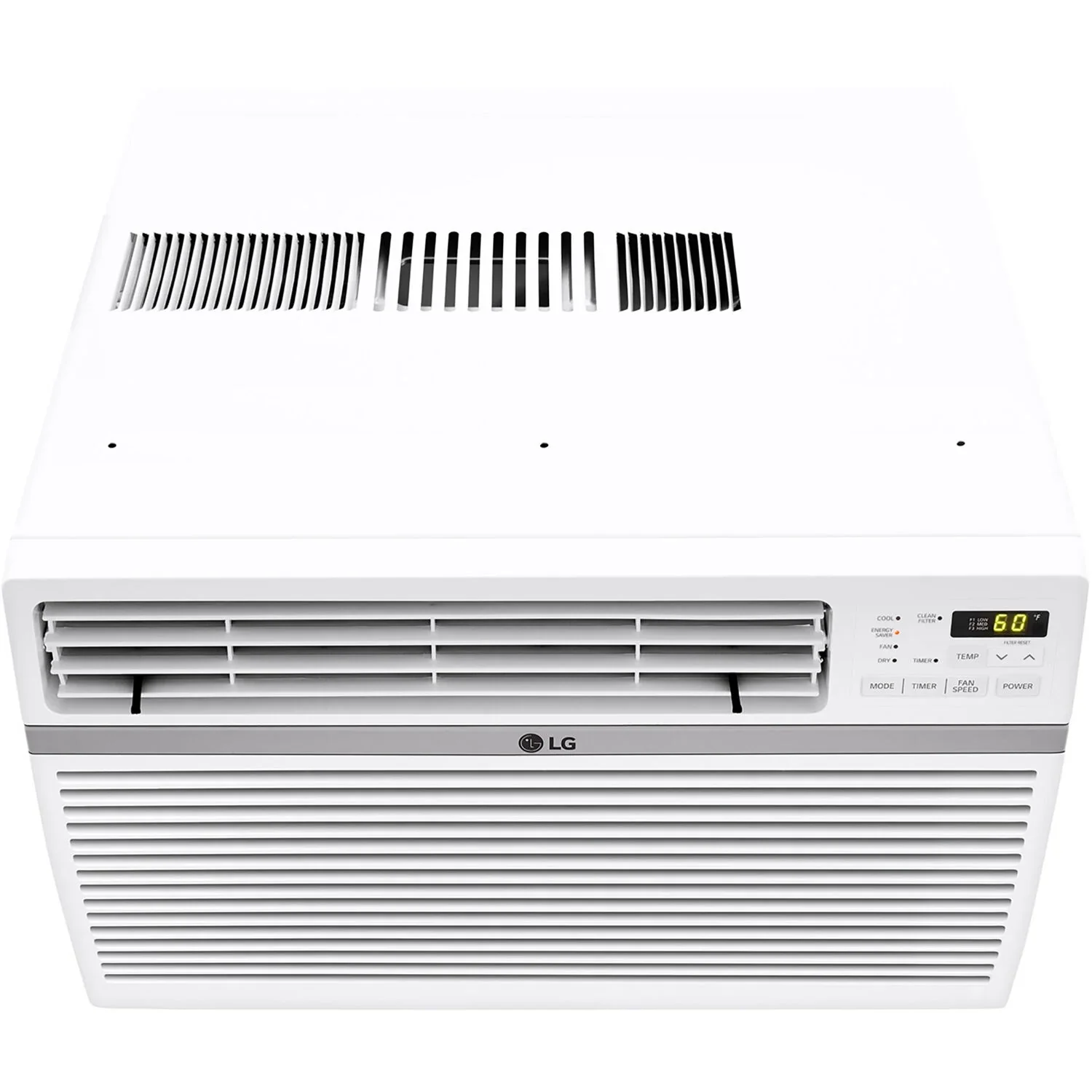 LG 8, 000 BTU 340 Sq Ft Window Air Conditioner with Remote Control, White, LW8016ER