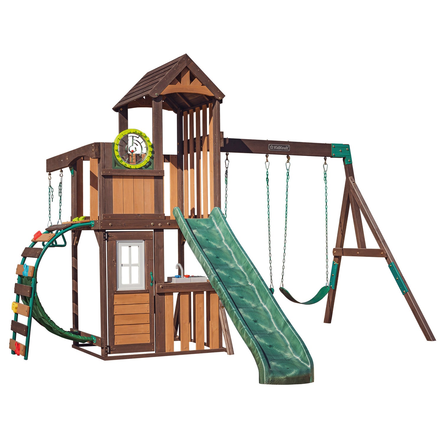 KidKraft Loop Lodge Swing Set