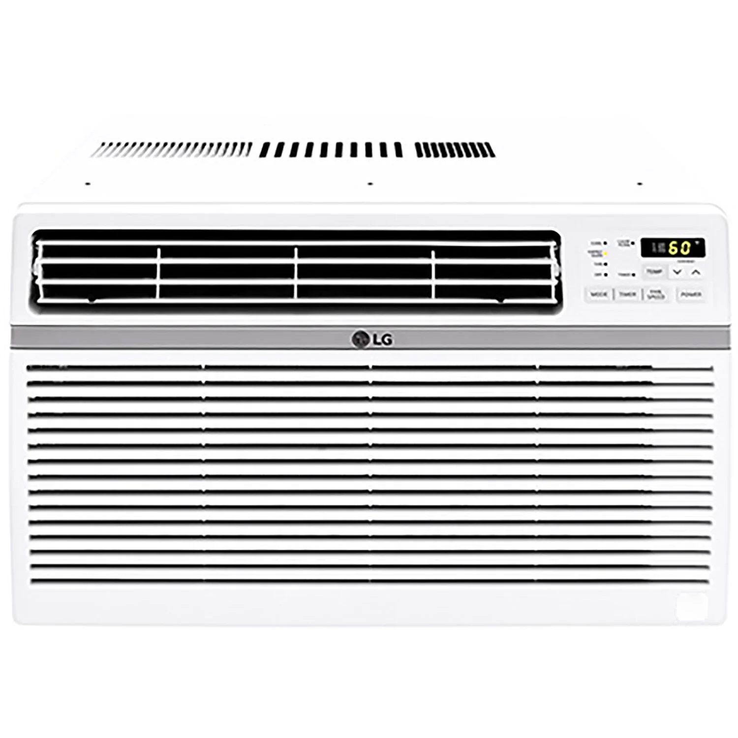LG 8, 000 BTU 340 Sq Ft Window Air Conditioner with Remote Control, White, LW8016ER