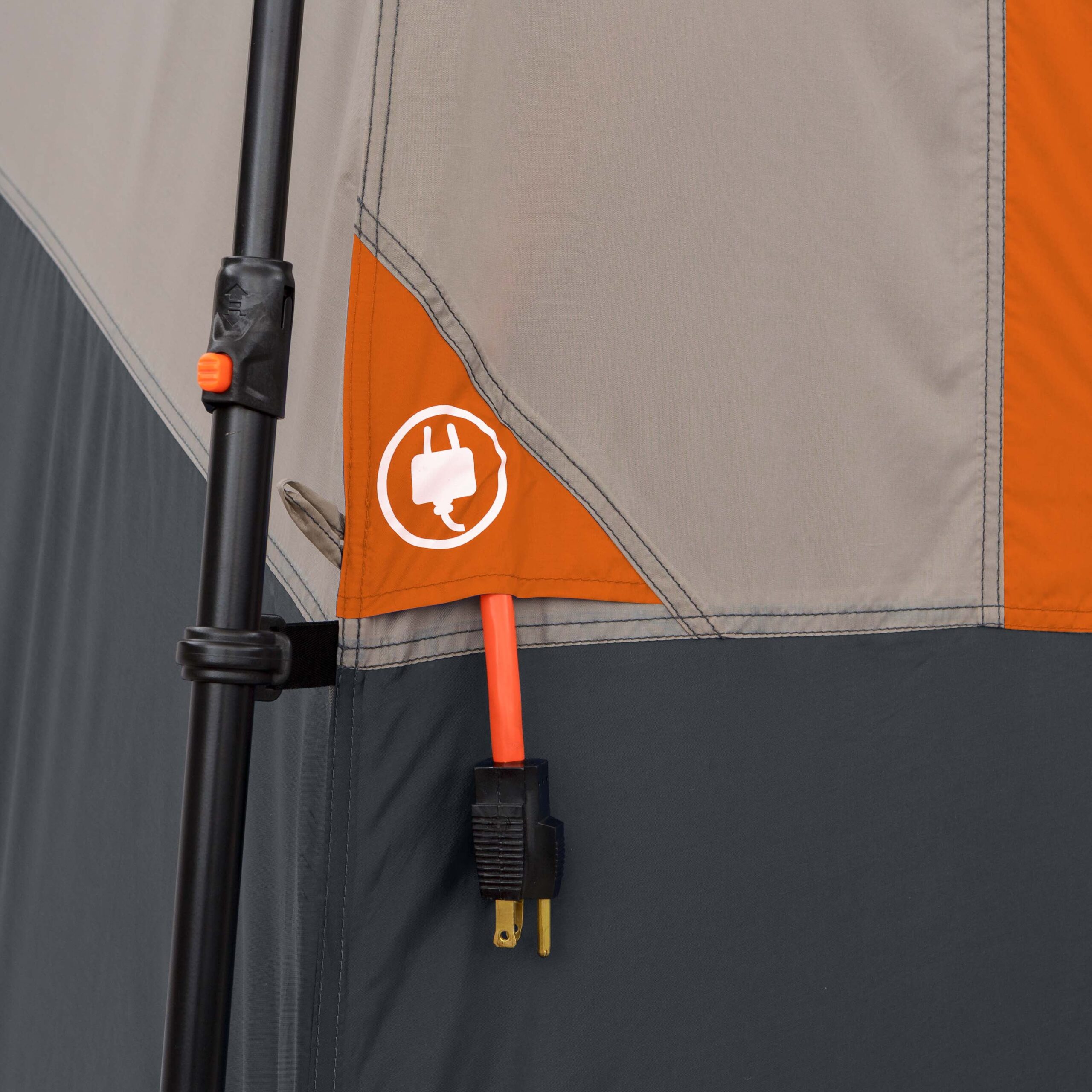Ozark Trail 10-Person Instant Cabin Tent -C 2-Room Family Camping Tent with Rainfly
