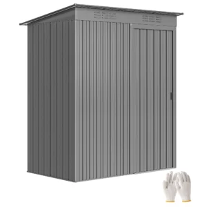 Outsunny 5.2' x 3.5' Outdoor Storage Shed with Vents