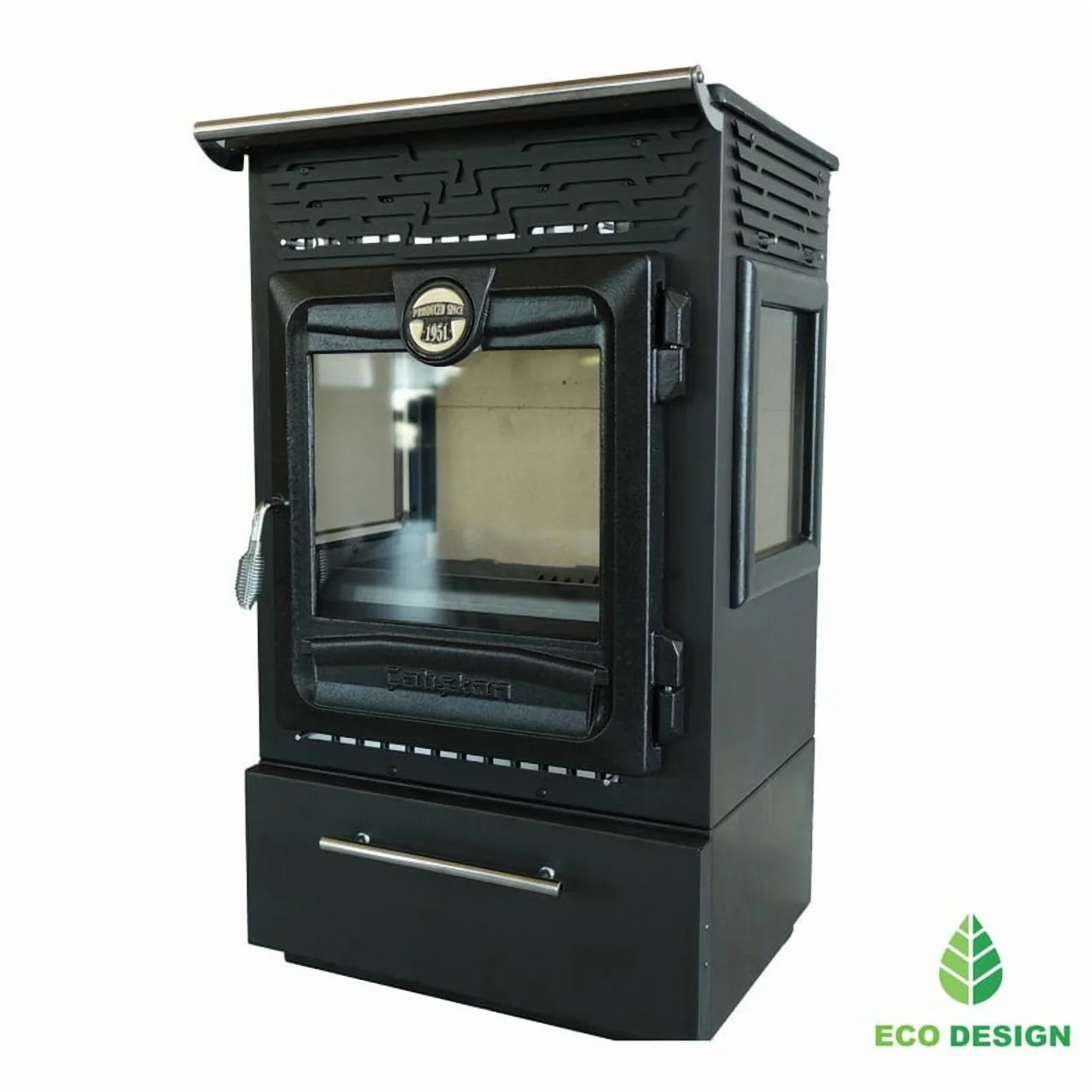 Indoor and Outdoor Multifunctional Wood Burning Iron Stove On the Top Baking, Overtop Cooking Stove, Wood Burning Stove, Fire Pit,Tiny House