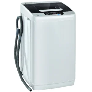 Gymax Full-Automatic Washing Machine Portable Compact Laundry Washer Spin 8.8 lbs