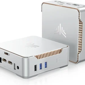 KAMRUI GK3Plus Mini PC, 16GB RAM 512GB M.2 SSD Mini Computers