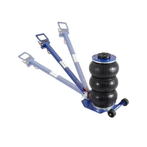 Pneumatic Jack 3 Ton/5 Ton Triple Bag Air Jack Quick Lift Heavy Duty Car Repair Jacks Folding Rod Jacks With Two Wheels ,Easy to Use