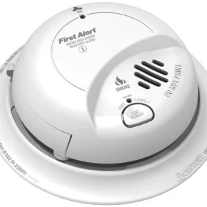 First Alert SC9120B Hardwire Combination Smoke Carbon Monoxide Alarm with Battery Backup 6 Pack