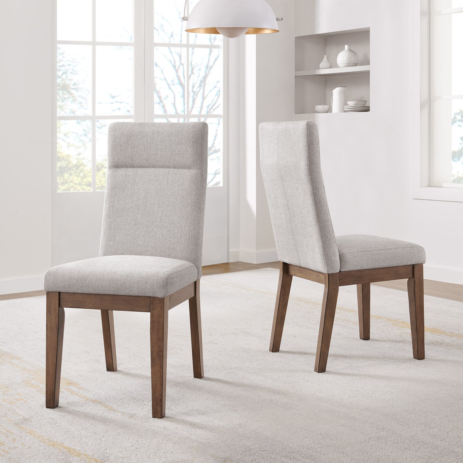 Bayside Furnishings - Kaelyn 5-piece Dining Room Set, 122 cm (48 in.) Diameter