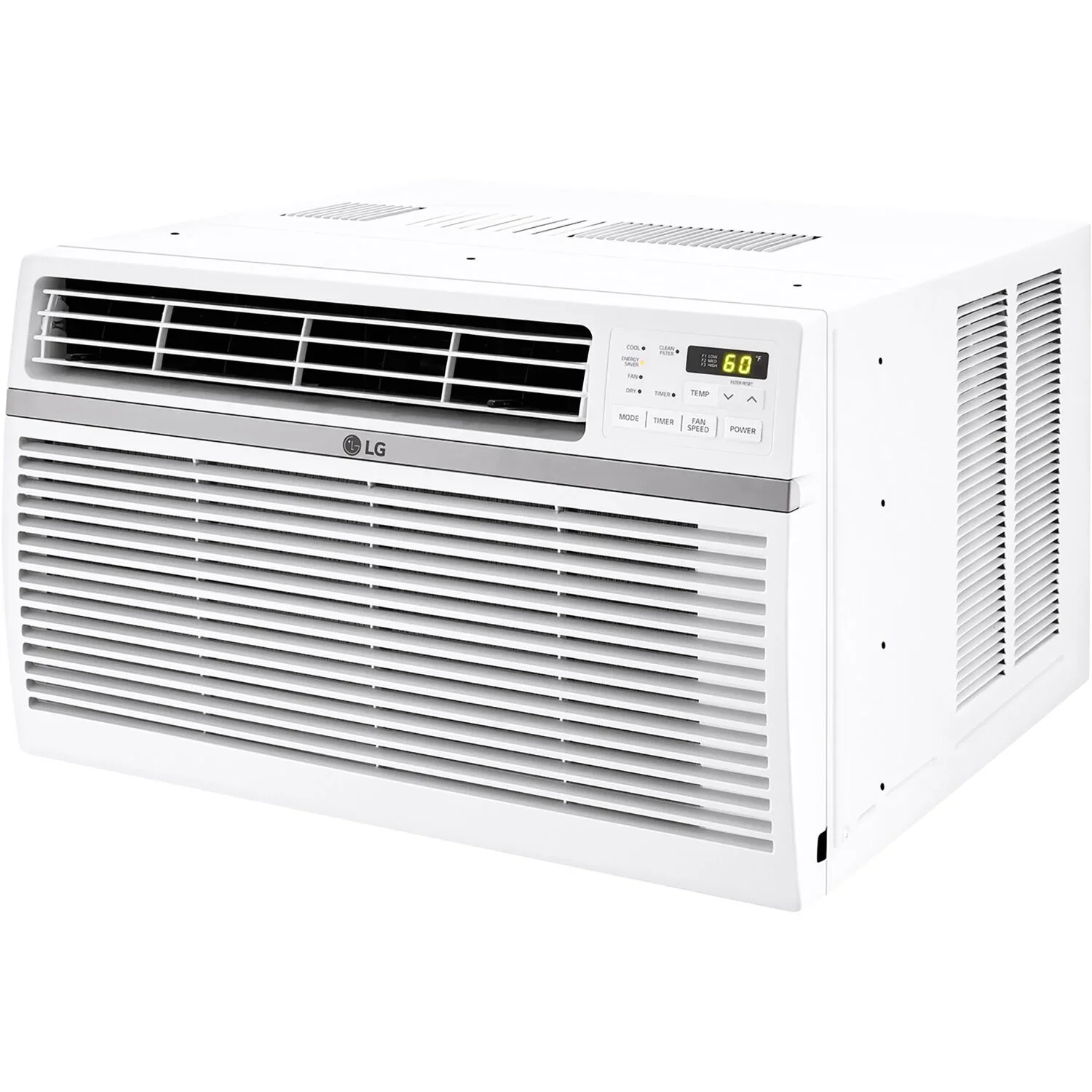 LG 8, 000 BTU 340 Sq Ft Window Air Conditioner with Remote Control, White, LW8016ER