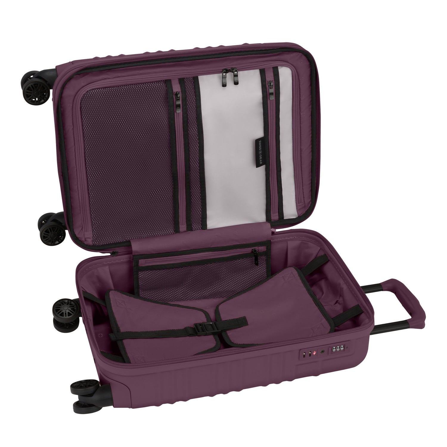 Swissgear 3-Piece Hardside Spinner Luggage Set