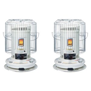 Sengoku KeroHeat 23,500 BTU Portable Convection Kerosene Heater, 2 Pack