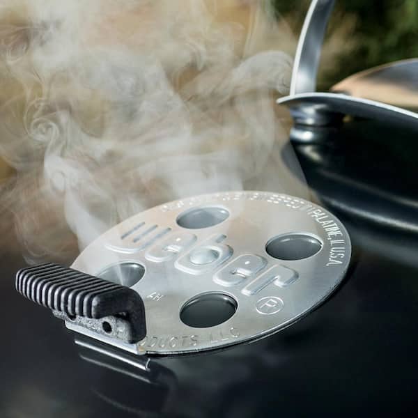 26 in. Original Kettle Premium Charcoal Grill in Black with Built-In Thermometer