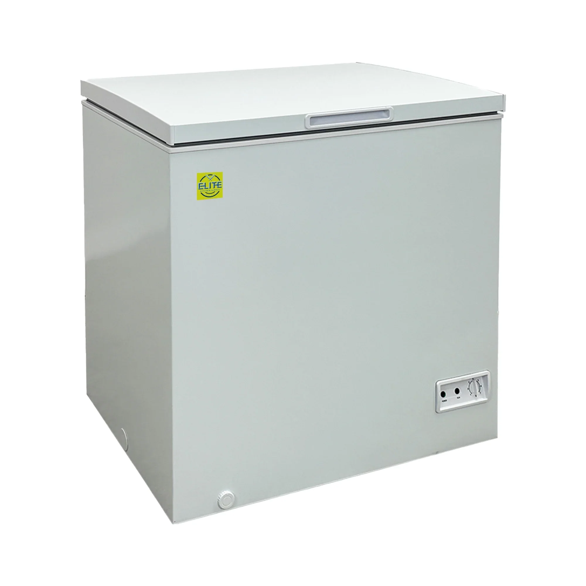 33 in. Chest Freezer 7.2 Cu. Ft. Deep Freezer with Top Open Door, White