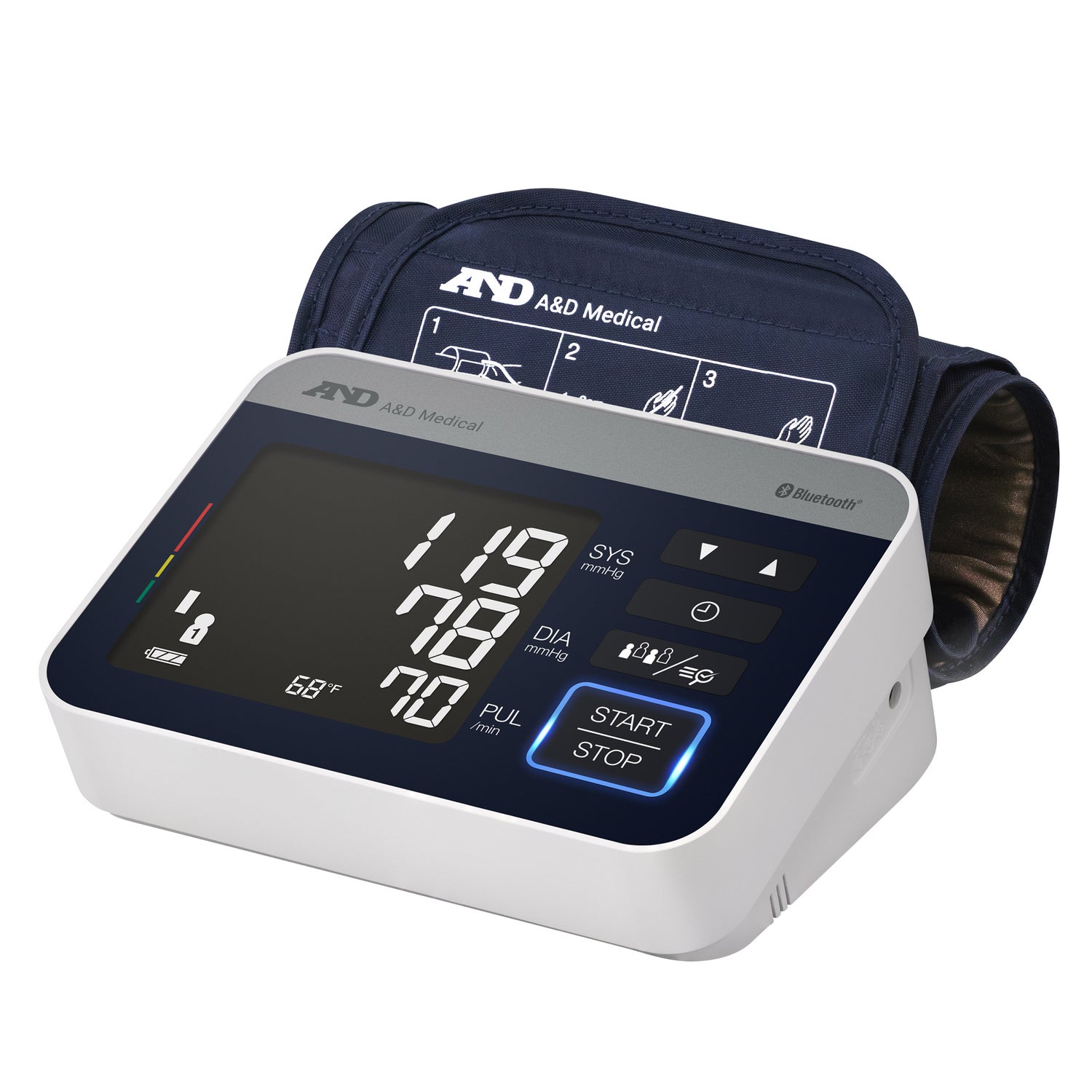 A&D Medical Precision Check Pro Blood Pressure Monitor with Carrying Case