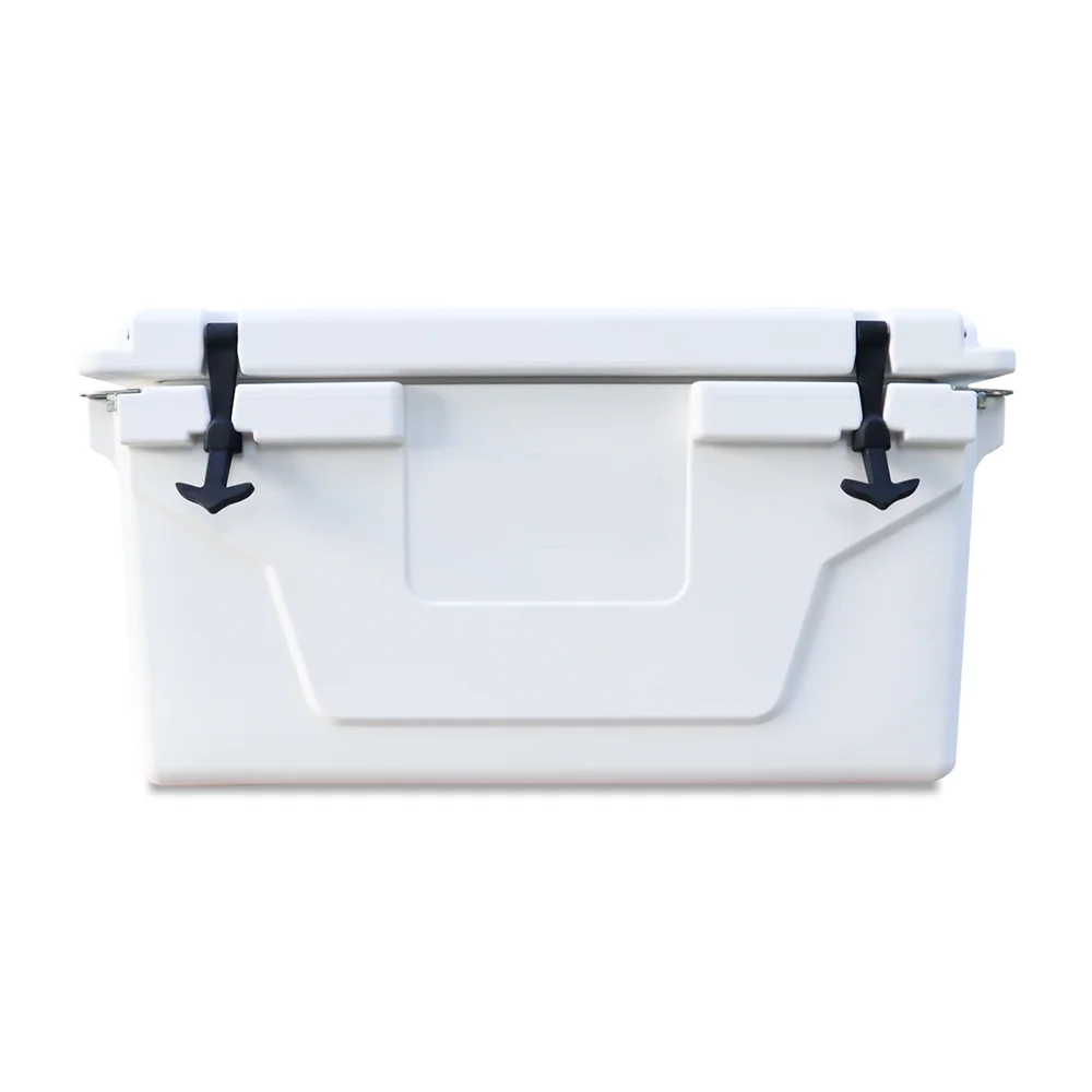 65 Quart Hard Large Cooler Box,Insulation Portable Ice Chest Box with 2 Wheels and Handle,400lbs Weight Capacity,Cooler Box for Beach, Drink, Beverage, Camping, Picnic, Fishing, Boat, Barbecue