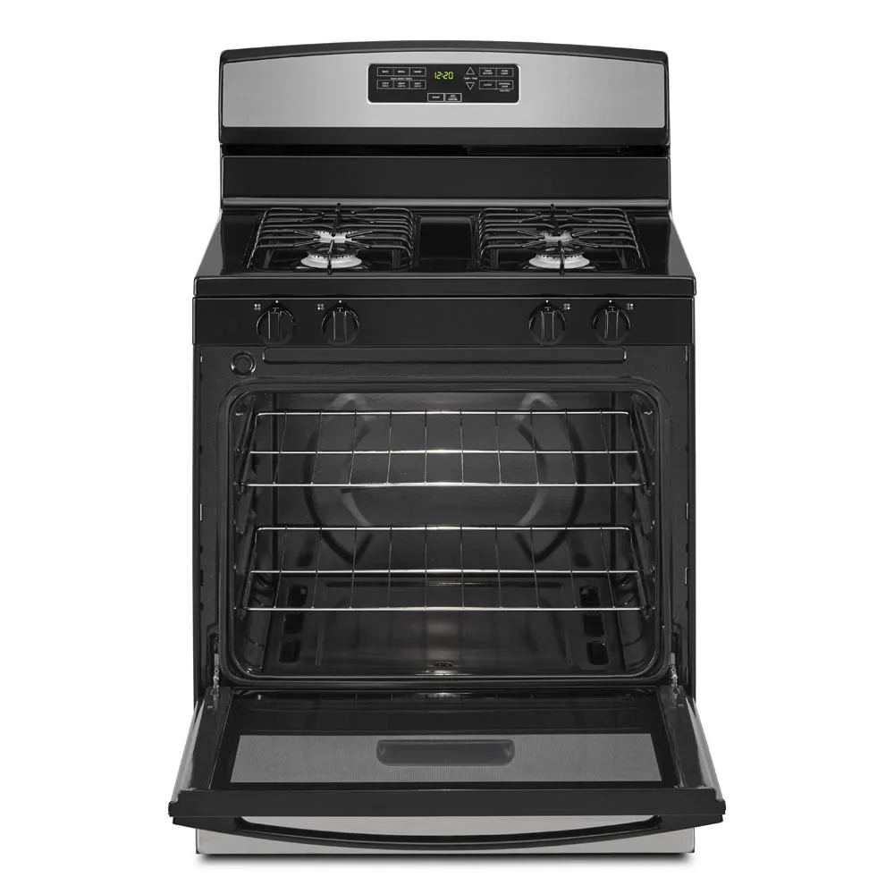 Brand New Amana? AGR6303MMS: 30-inch Gas Range in Stainless Steel.