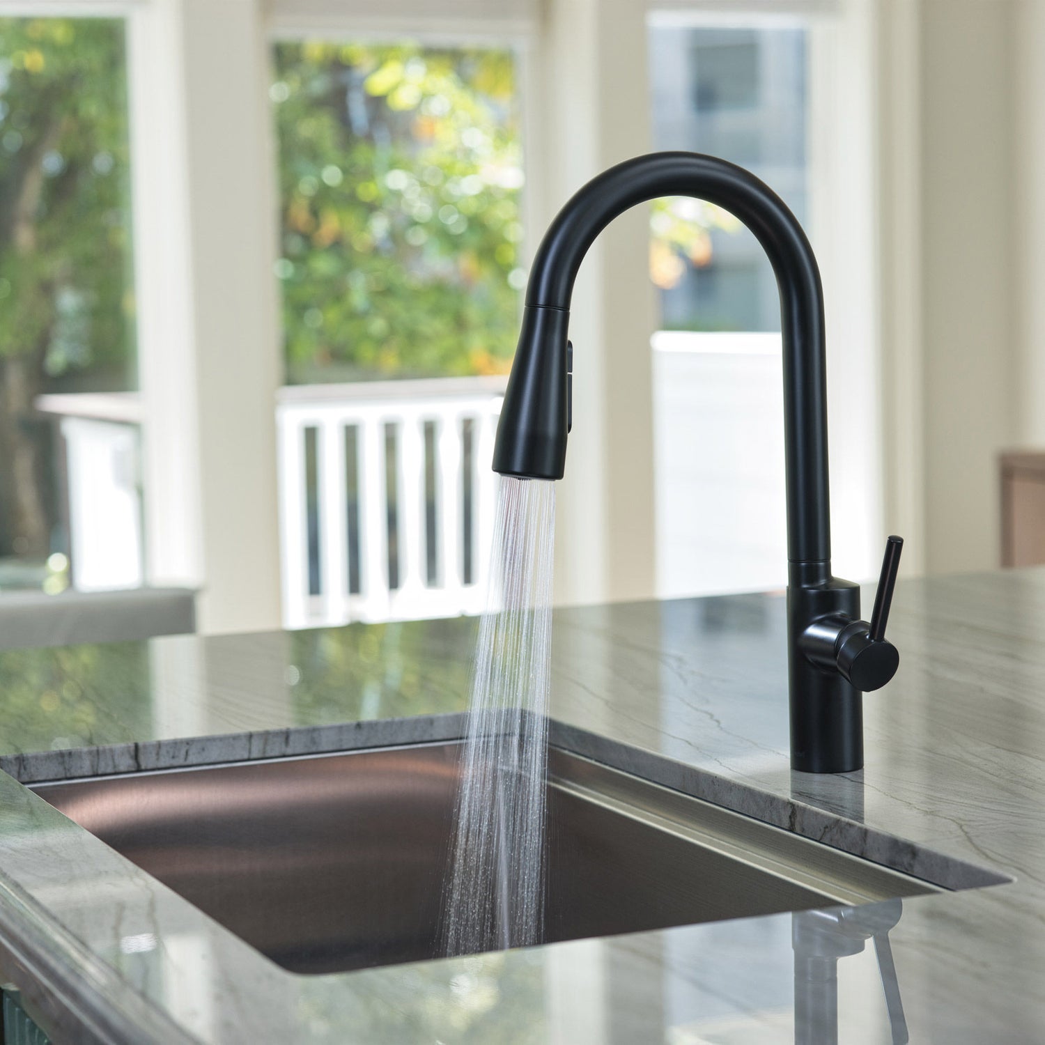 Brondell Alameda Single Handle Pull-Down Kitchen Faucet