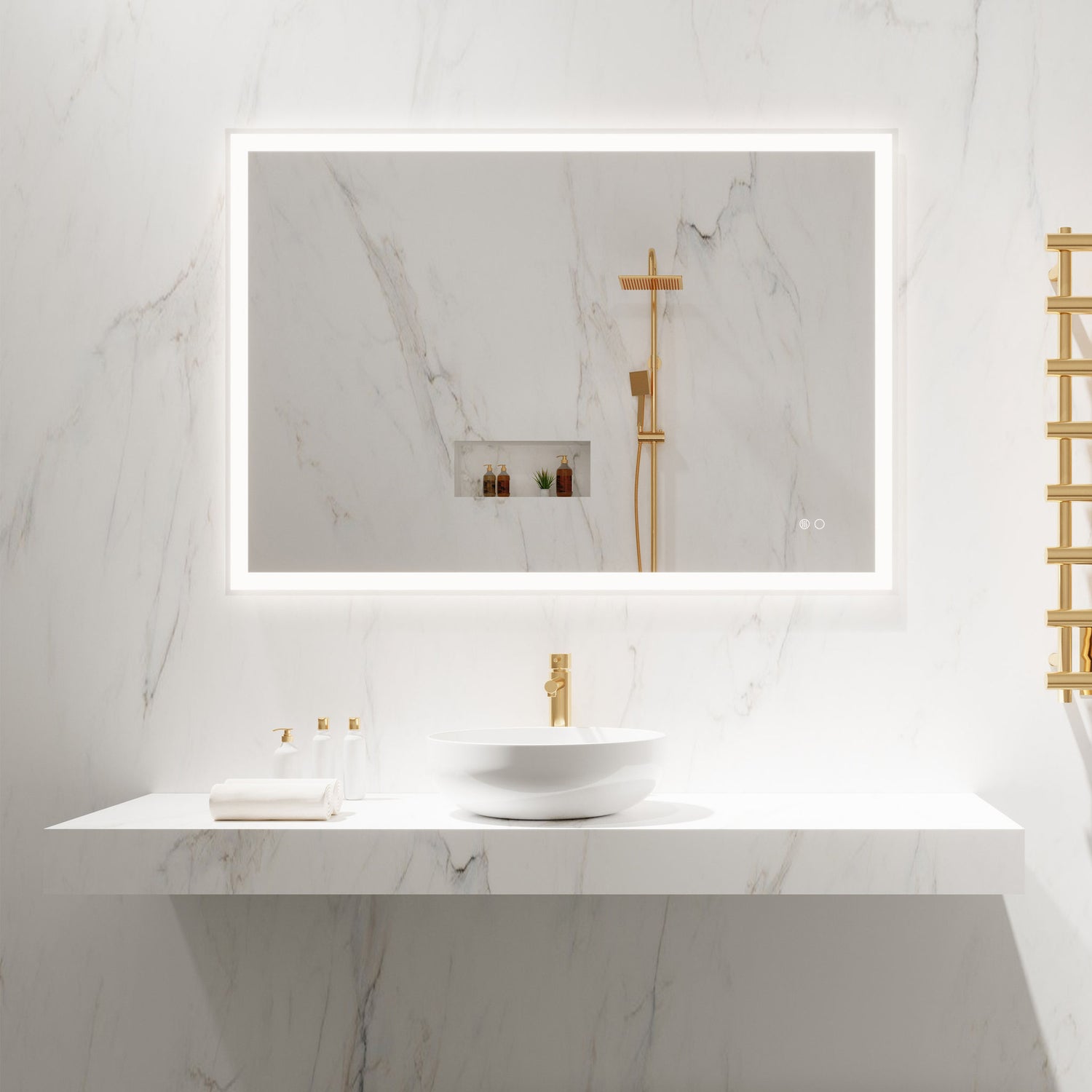 Paris Mirror Koss LED Lighted Mirror