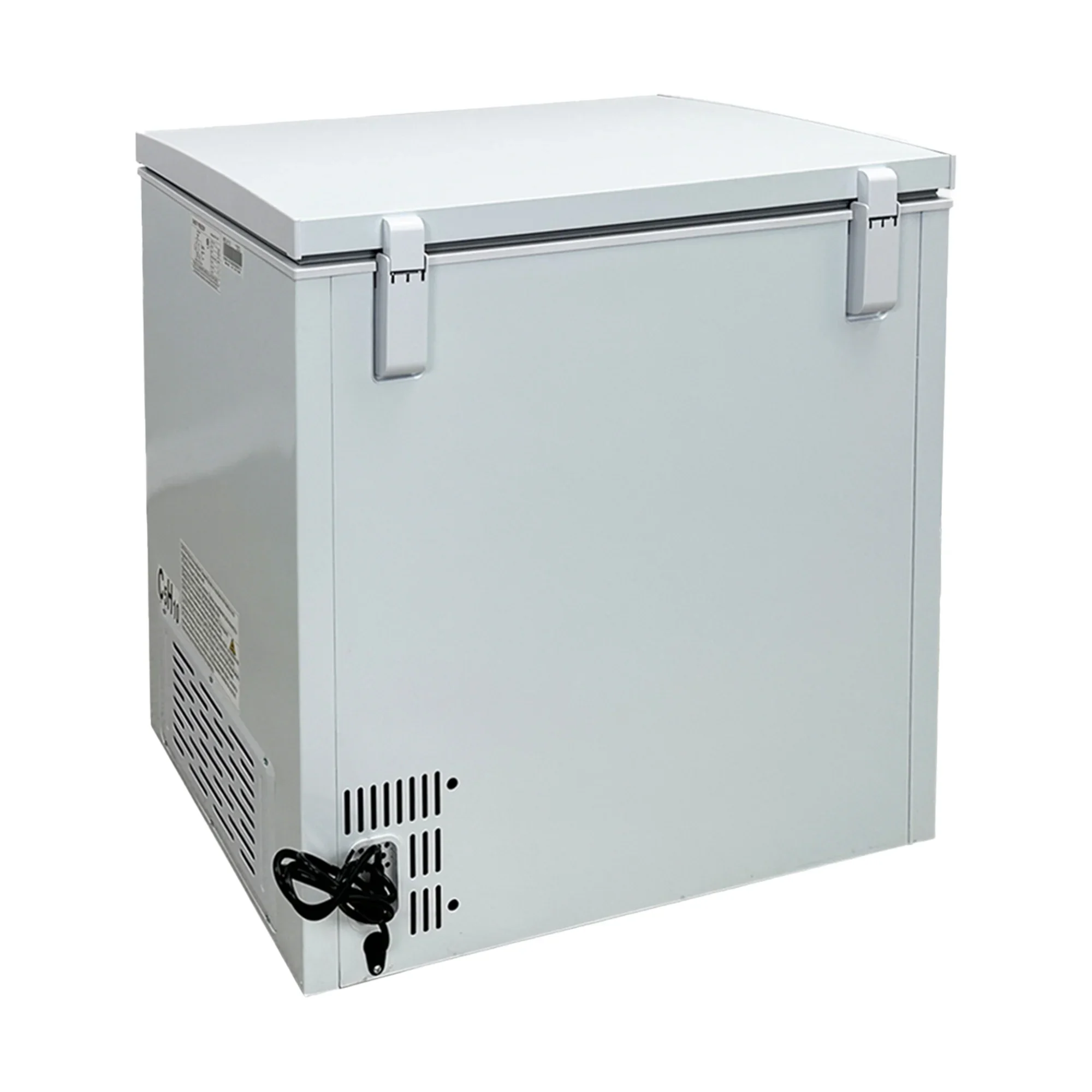 33 in. Chest Freezer 7.2 Cu. Ft. Deep Freezer with Top Open Door, White