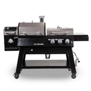 Boss Platinum KC Combo. Wi-Fi? and Bluetooth? Wood Pellet and Gas Grill-Instock