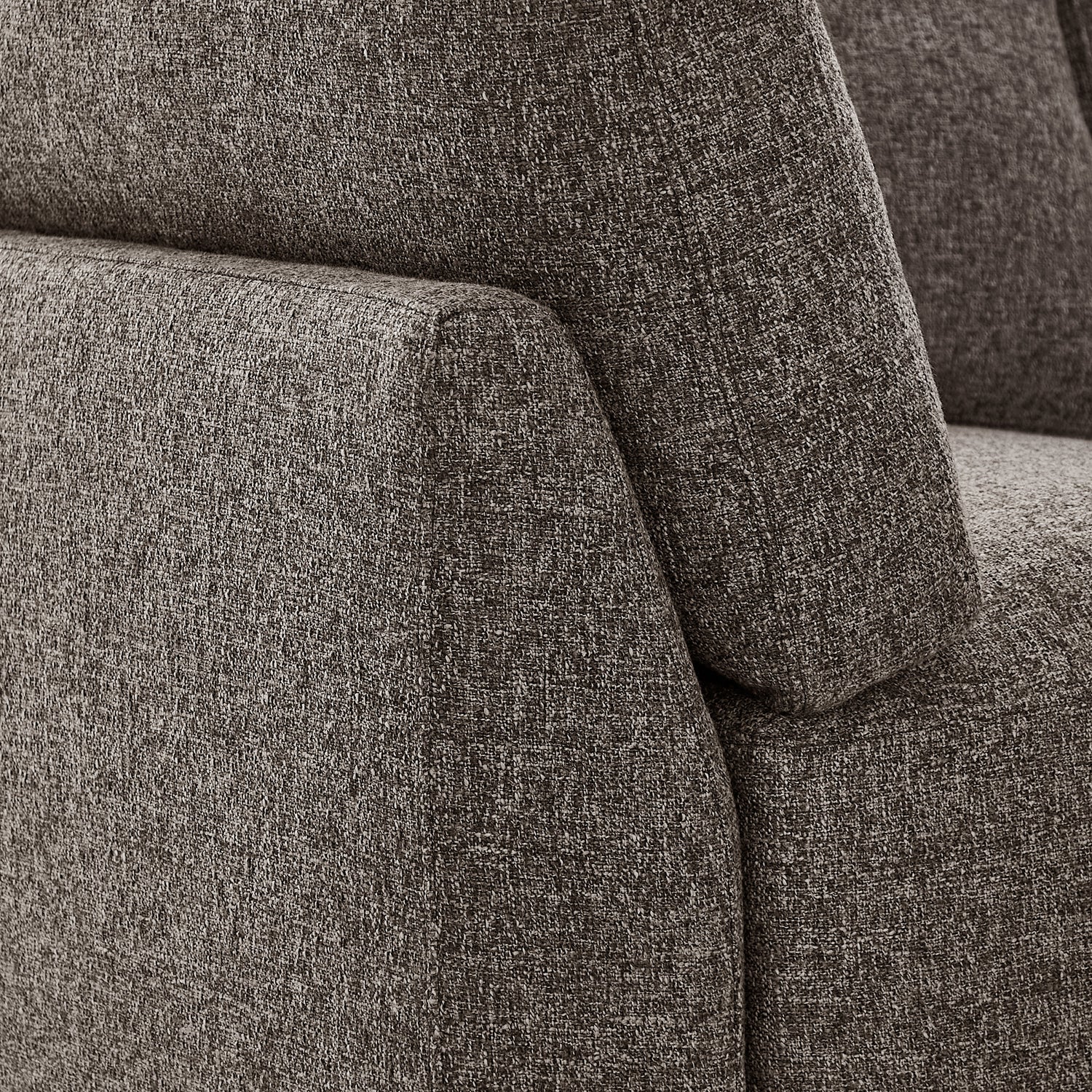 Aiden & Ivy Dayna 4-piece Modular Fabric Sofa with Ottoman