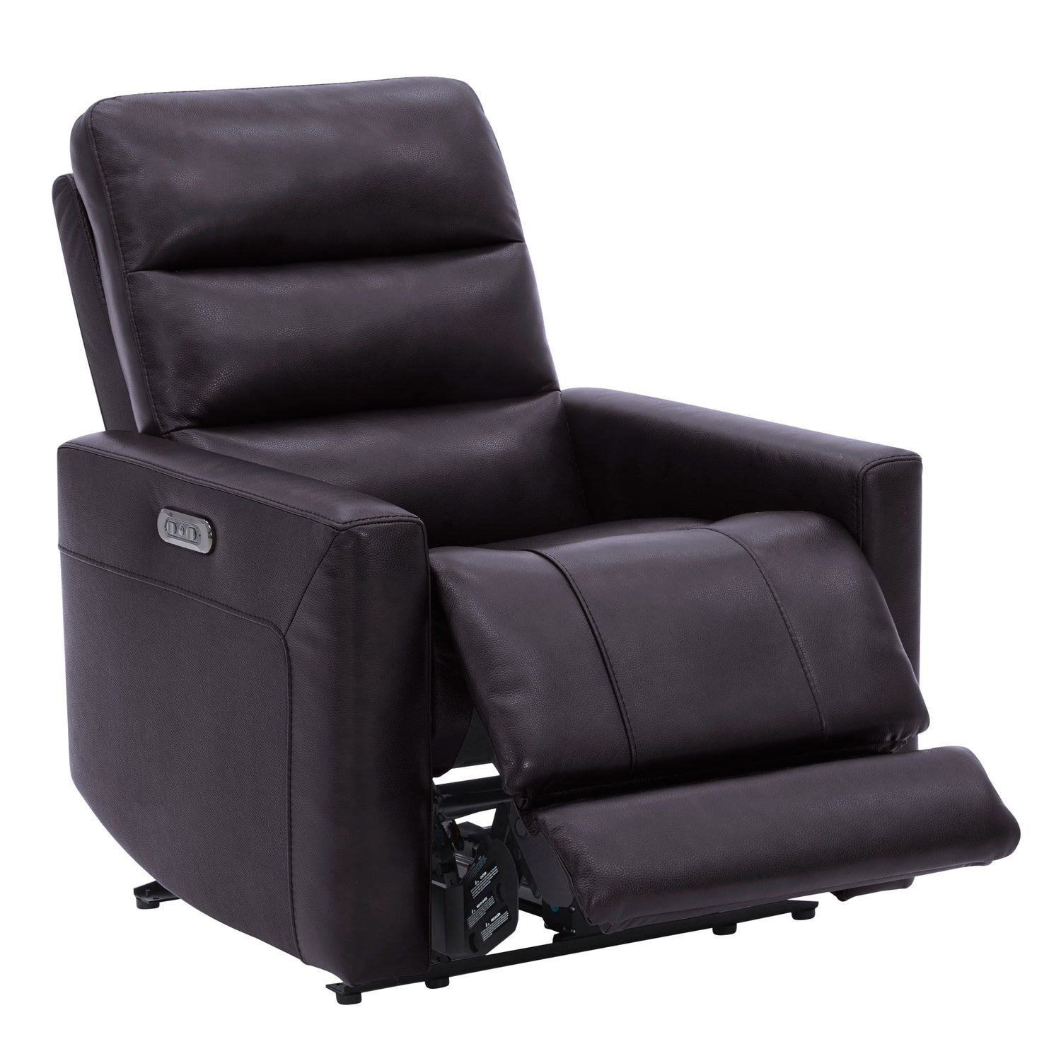 Gilman Creek Top-grain Leather CloudZero Power Recliner with Adjustable Headrest