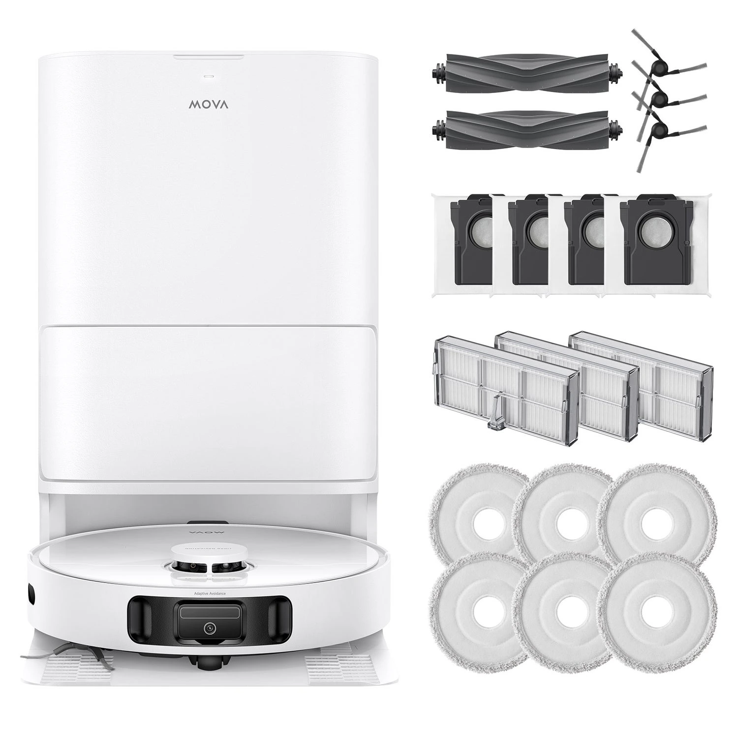 MOVA E30 Pro Ultra Complete Robot Vacuum and Mop with 18,000 Pa Suction