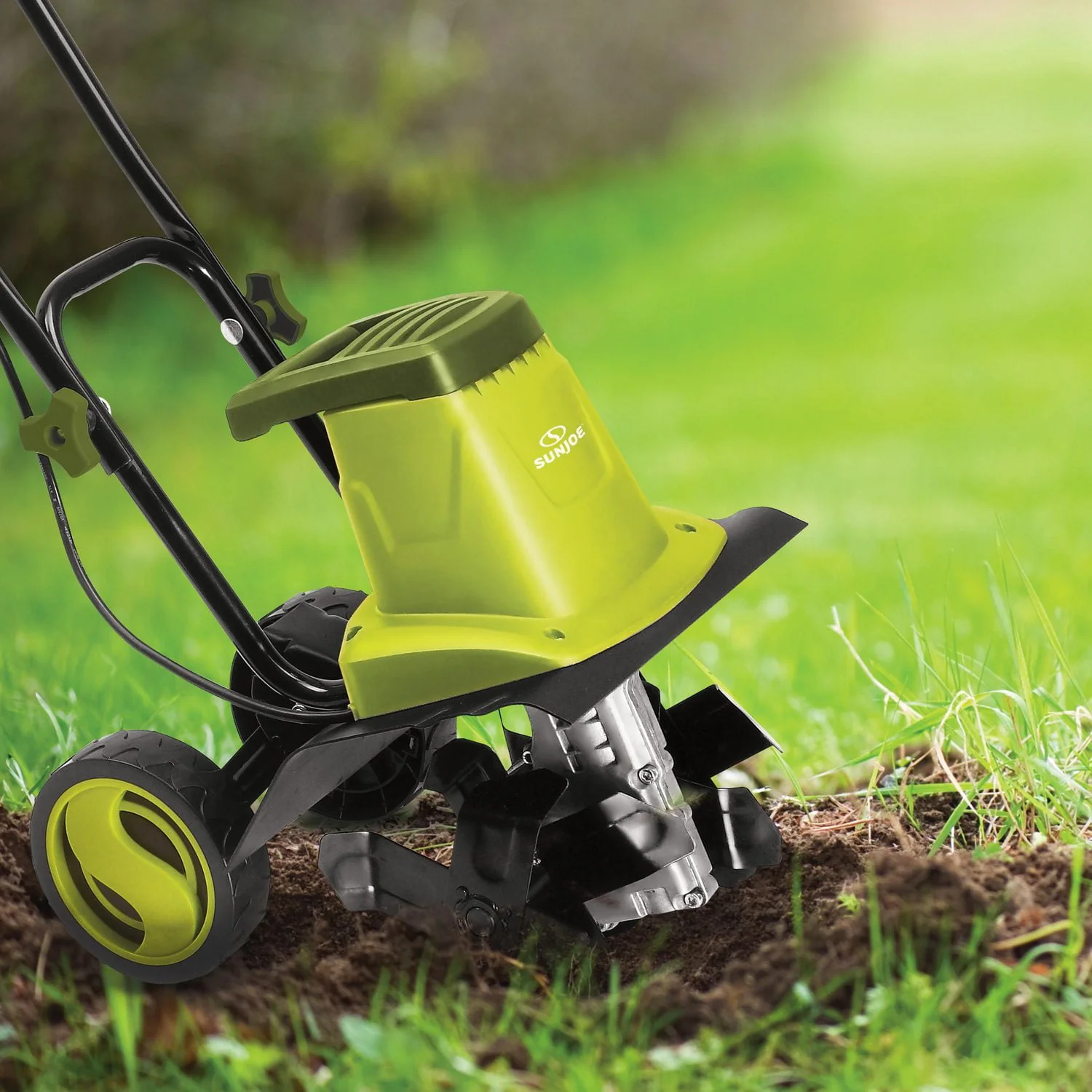 Sun Joe TJ602E Electric Garden Tiller/Cultivator, 12-Inch, 8 Amp