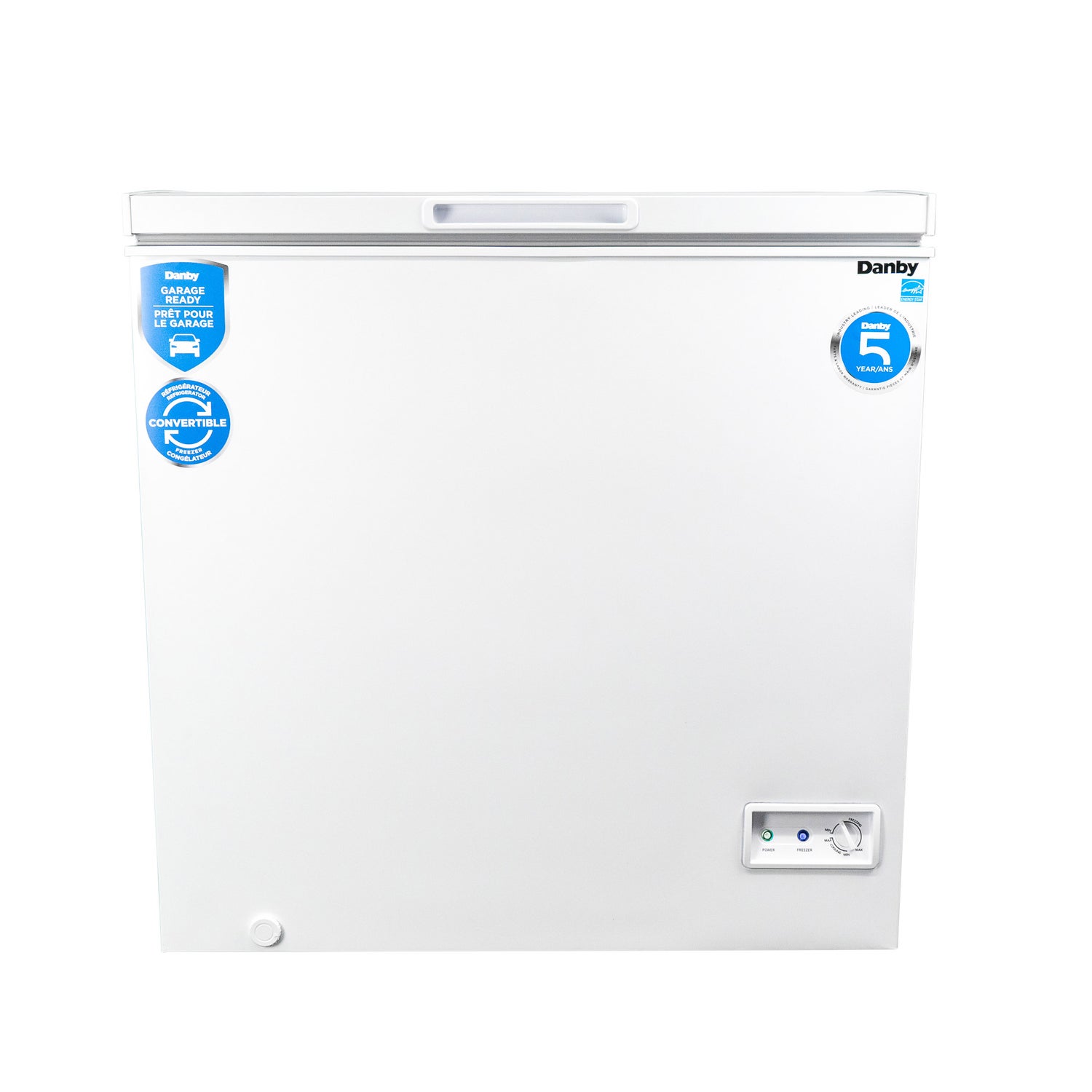 Danby 7 cu ft. Convertible Chest Freezer or Refrigerator with 5 Year Warranty