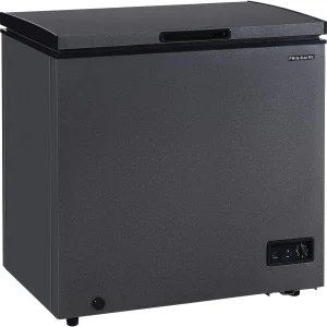 Frigidaire 7 Cu. Ft. Chest Freezer, Granita Finish, Adjustable Thermostat, Easy Defrost, Removable Basket
