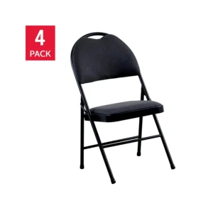 Star Elite - Commercial High-back Folding Chairs, 4-pack